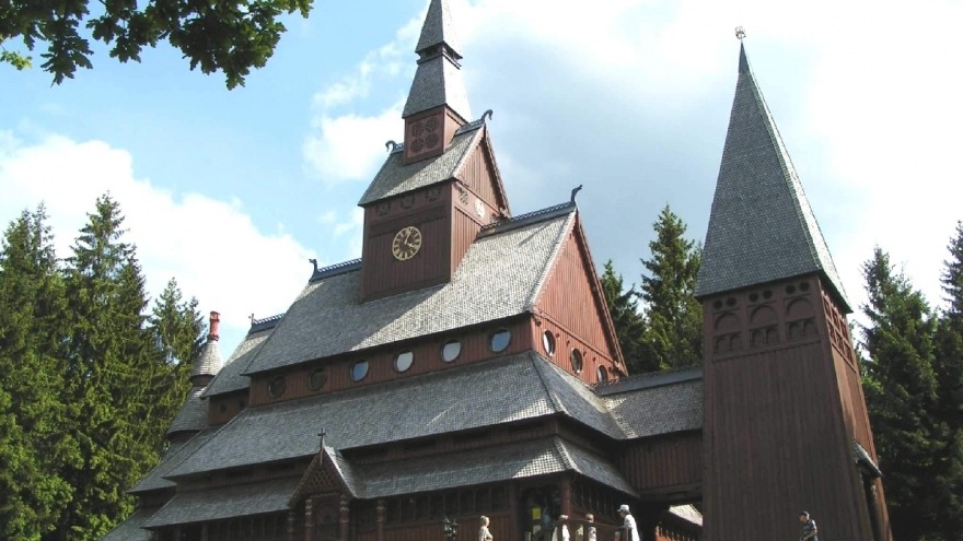 Nordische Stabkirche Hahnenklee Harz - Foto: Hahnenklee tourismus marketing